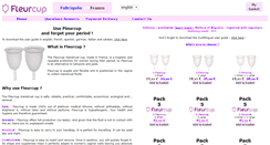 Desktop Screenshot of fleurcup.com